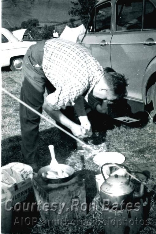 George Bates camping in Cornwall,the Proper Way!